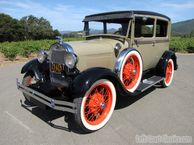 1929 Ford model a tudor sedan for sale #7