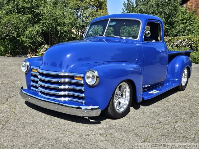 1951 Chevrolet 3100 Restomod Slide Show