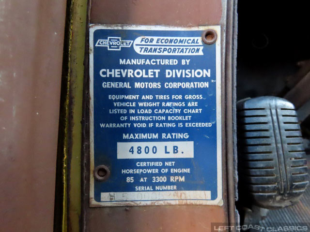 1953 Chevrolet 3100 5-Window Pickup for Sale