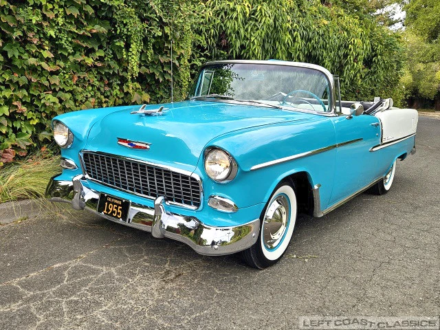 1955 Chevrolet Bel Air Convertible Slide Show
