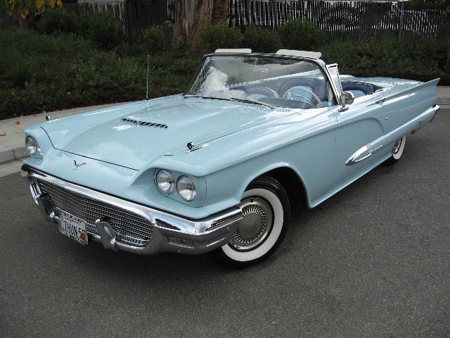 Ford t bird convertible for sale