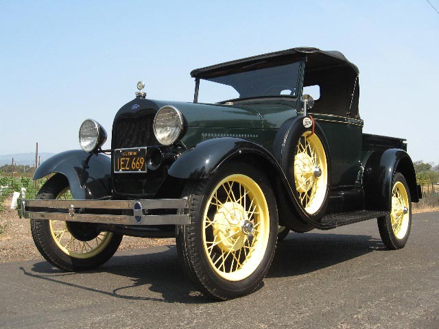 1929 Ford model a roadster pickup #8