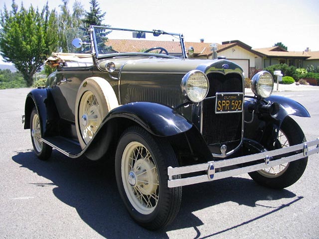 1930 Ford model a convertible #3